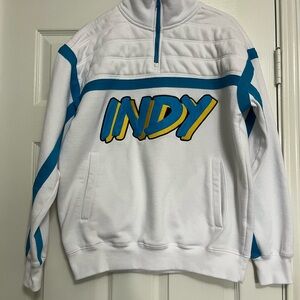 Men’s Indiana Pacers City Edition NBA Sweatshirt White Small Ultra Game vintage